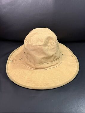 Henschel Hat Co. H1H Vented Canvas Safari Hat Size Medium USA